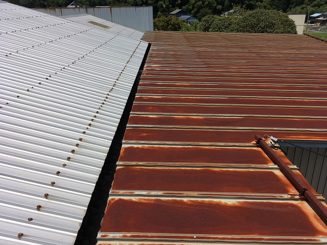 工場の屋根調査におうかがい